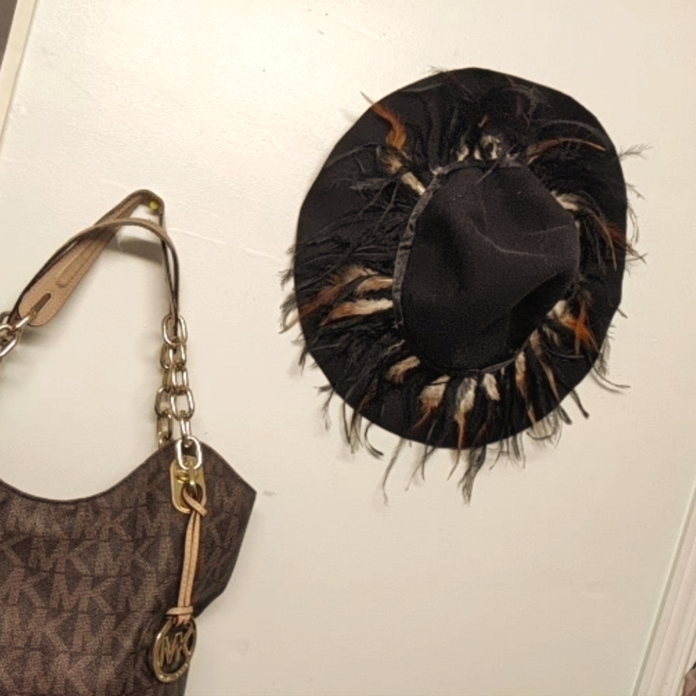 Italian feathered hat